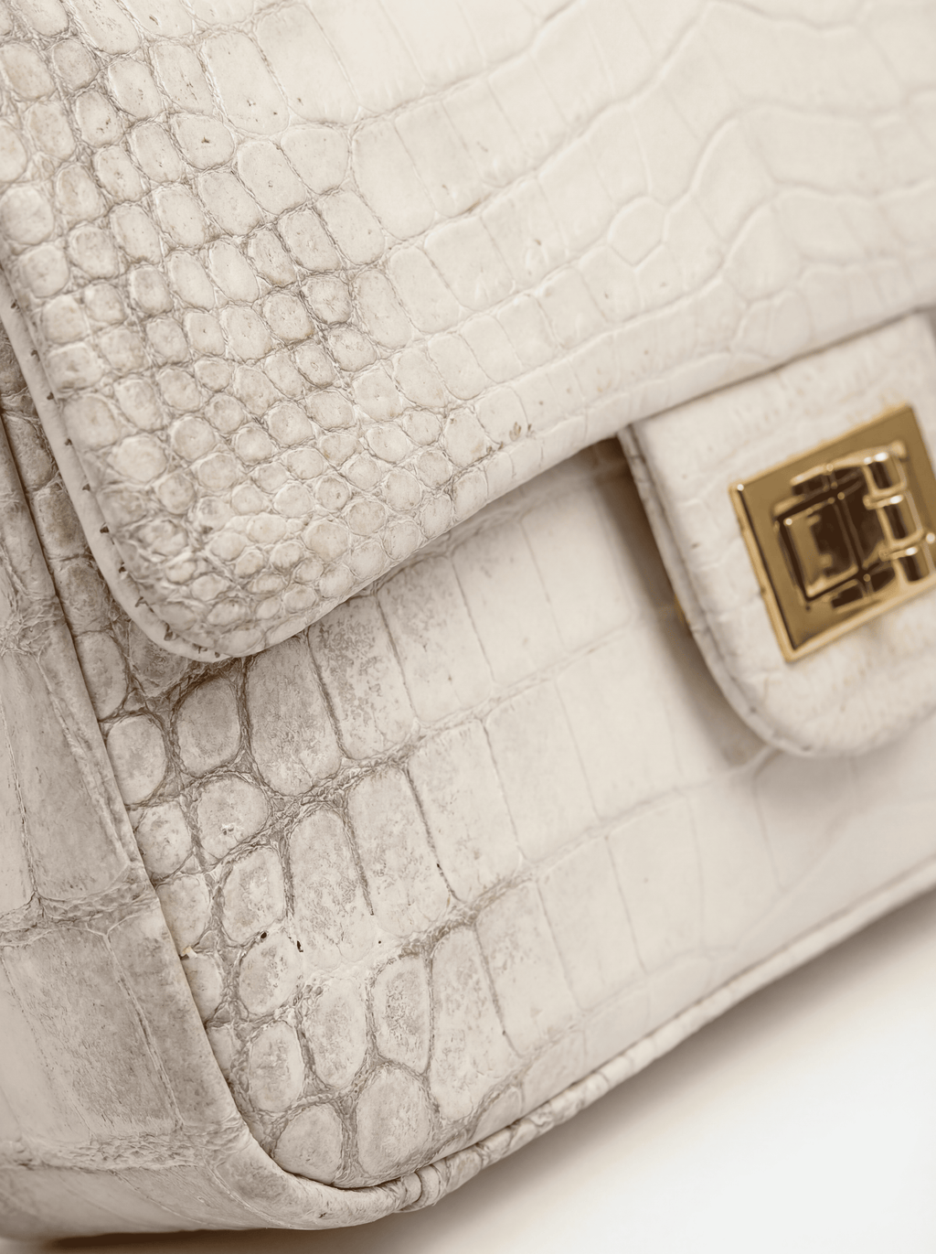 Bolso Imperial - Piel De Cocodrilo